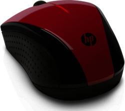 HP  X3000 Wireless Optical Mouse - Sunset Red